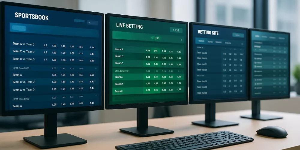 Comparaison visuelle des interfaces des principaux bookmakers français