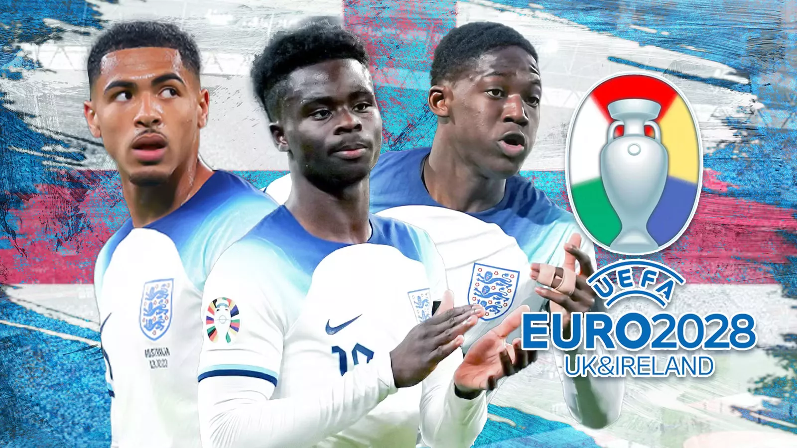 Joueurs stars de l'Euro 2028 en action