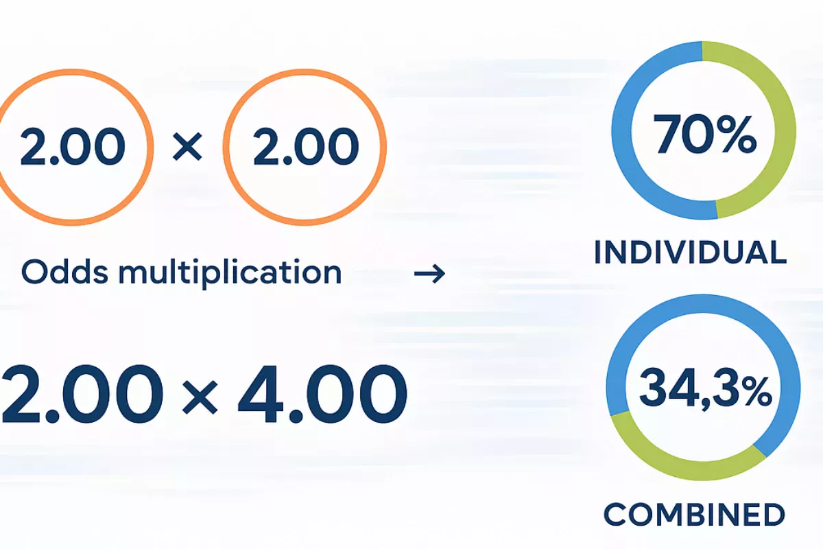 Calculs mathématiques et probabilités des paris combinés